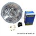 Faro con bombillas 12V H4 (CRISTAL TRANSPARENTE) Certificado E Simson KR51 Schwalbe SR4