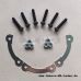 Fastening set for chain ring for Grimeca rear wheel drive 30-25.735