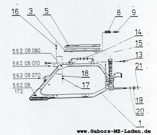 04 Seitenwagen Rahmen