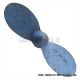 Propeller 100mm Steigung (Austausch blau)